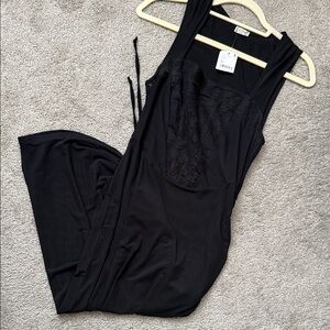 Free People Black Sleeveless Dress